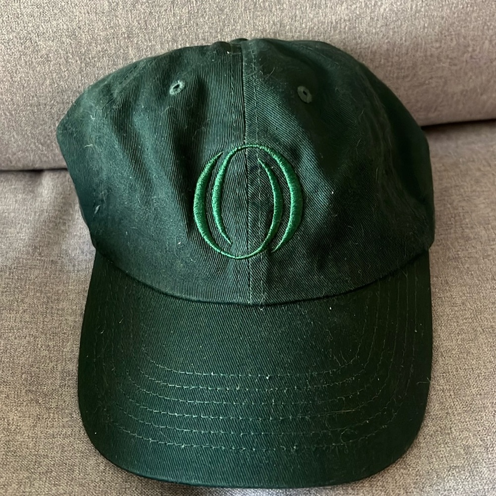 Organika Health Logo Hat, Dark Green with Adjustable Strap